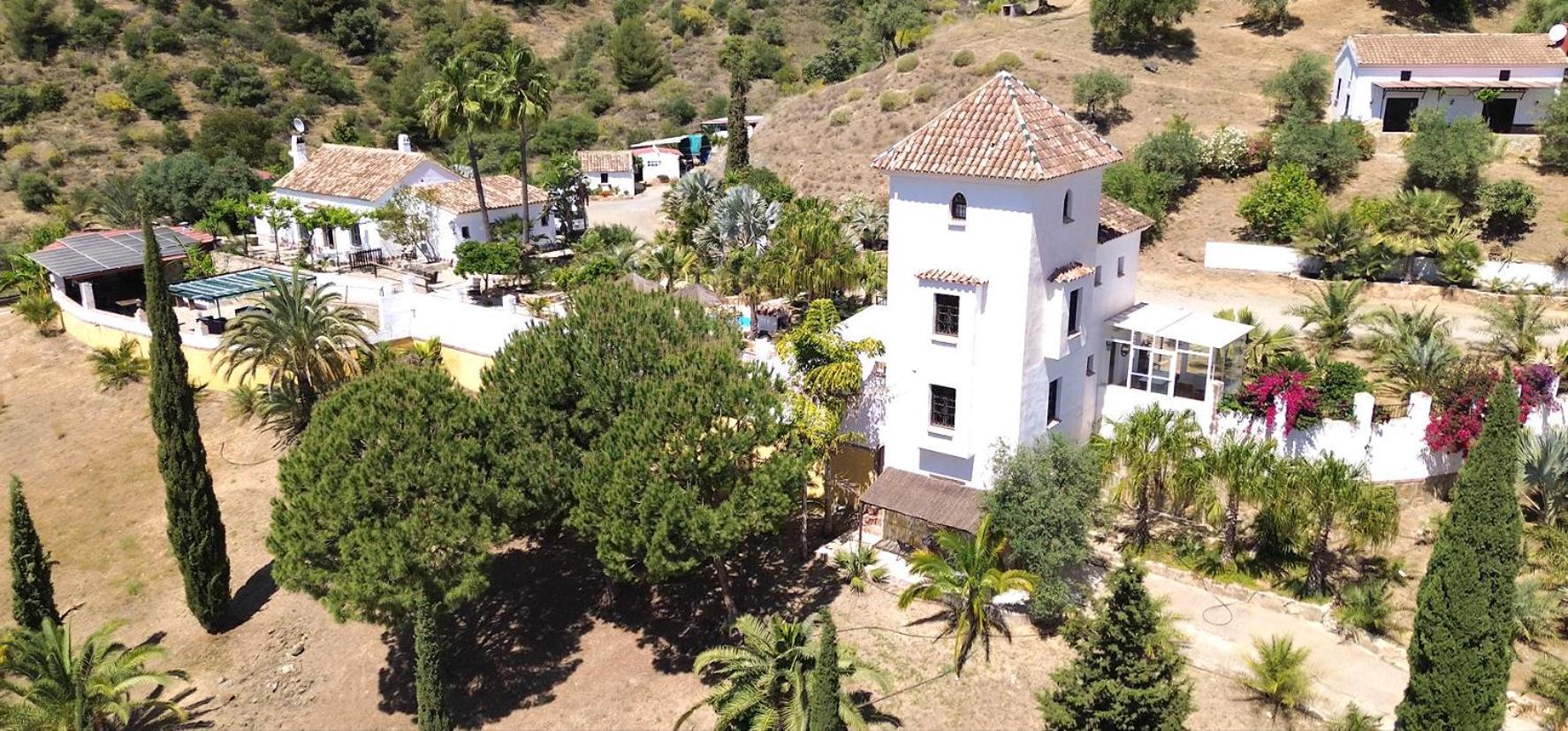 Rural Cottage, With Pool & Optional Private 6 Guests Jacuzzi Tolox Exterior foto