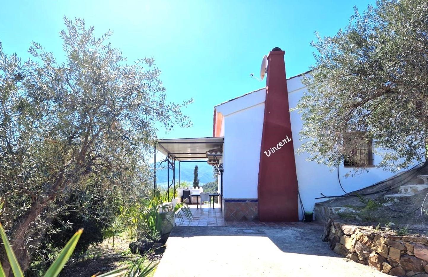 Rural Cottage, With Pool & Optional Private 6 Guests Jacuzzi Tolox Exterior foto